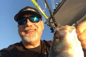 angler with fish