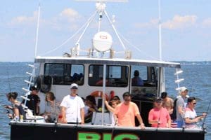 fishing on a party boat