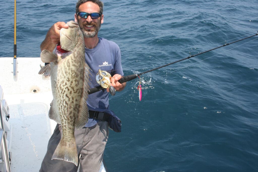 grouper on jig