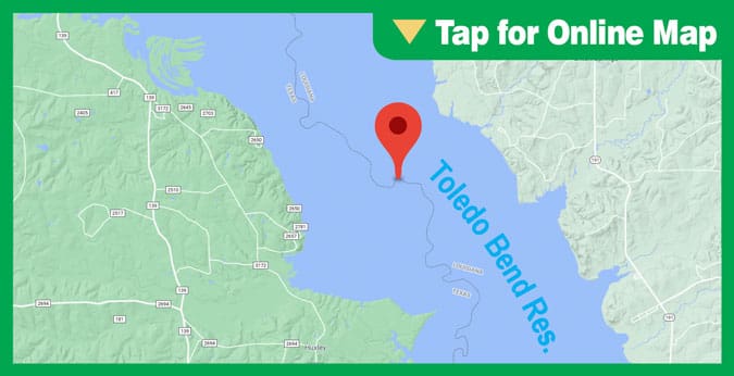 Toledo Bend: Bear Creek Area