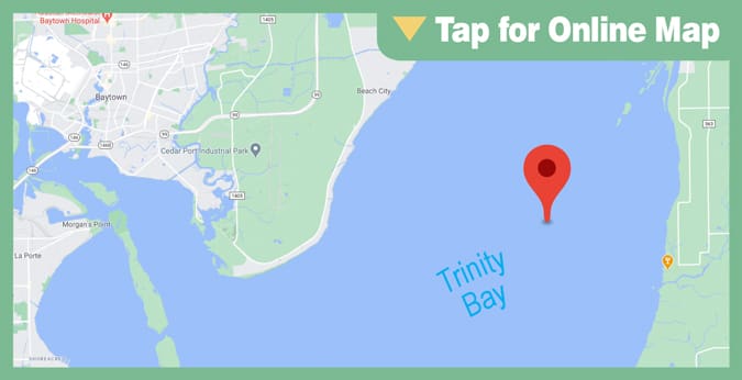 Galveston Trinity Bay: Trinity Bay Wreck