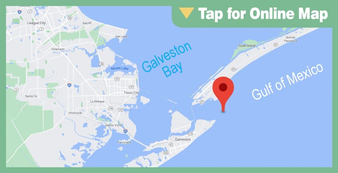 Galveston Jetties: North Jetty