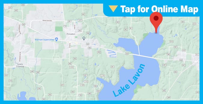 Lake Lavon: Upper Lake Feeder Creeks