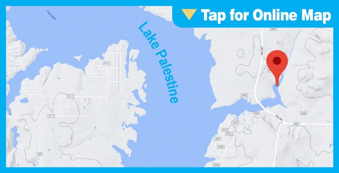 Lake Palestine: Stone Chimney Creek