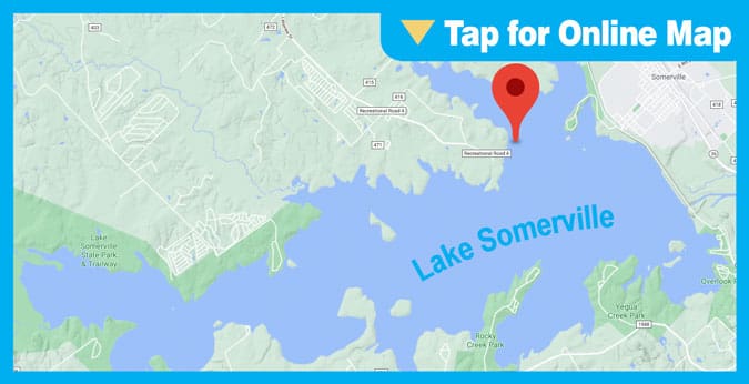 Lake Somerville: Big Creek East Shoreline
