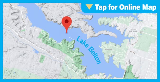 Lake Belton: Cowhouse Creek Arm