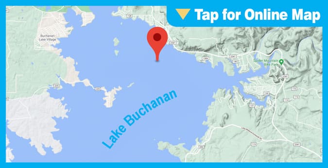Lake Buchanan: Upper End of Main Lake