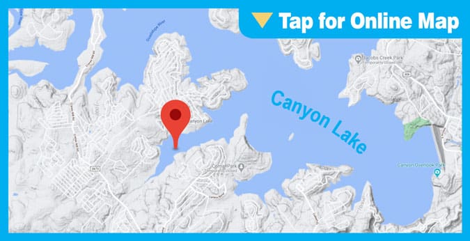 Canyon Lake: Tom Creek Area