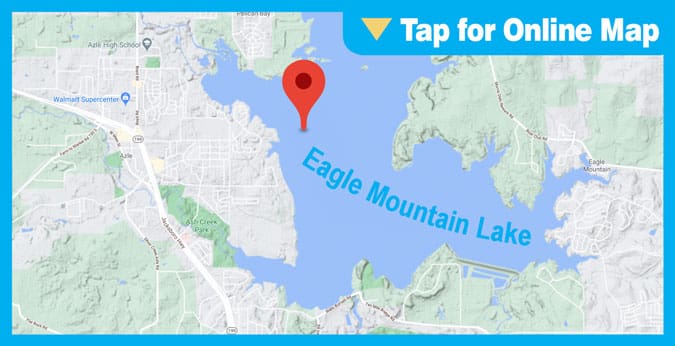 Eagle Mountain Lake: Ridge South of Pelican Island