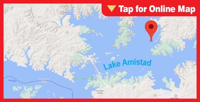 Lake Amistad: East Side of Devil’s River