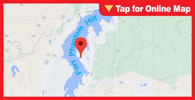 Fort Phantom Hill Reservoir: Old Water Intake