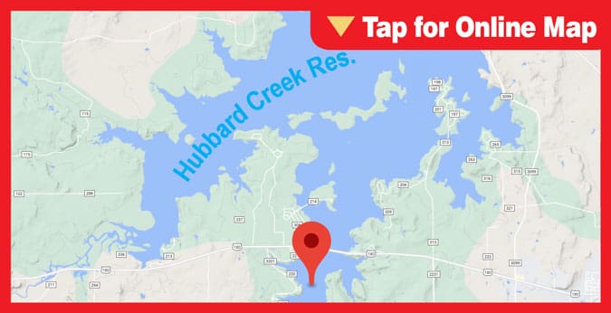 Hubbard Creek Res.: Lower Creek Arm