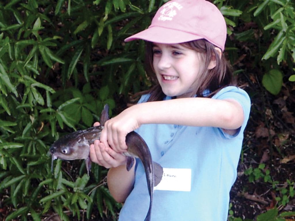 Smiling faces and fishing fun is what targeting catfish on Lake Conroe is all about.