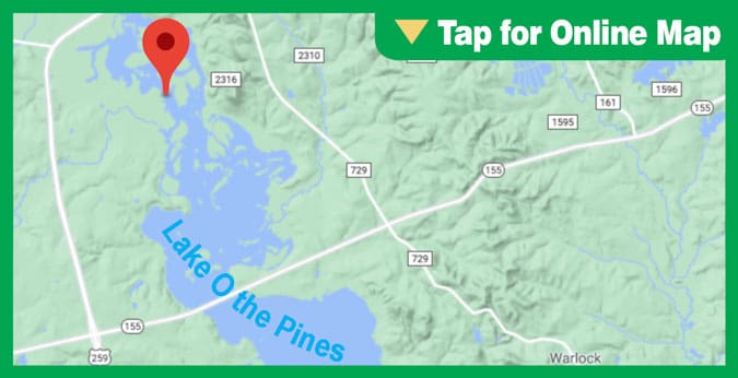 Lake O the Pines: Billy Bass Slough