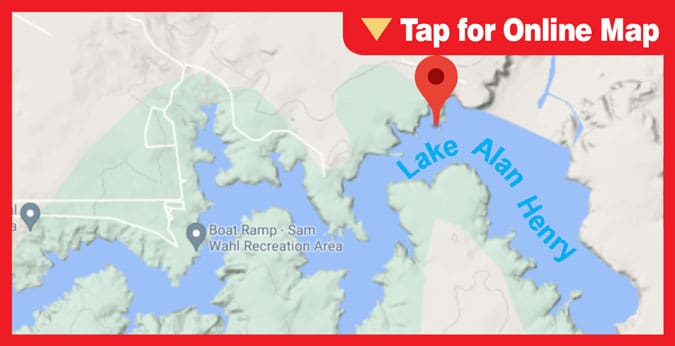 Lake Alan Henry: Dam Area