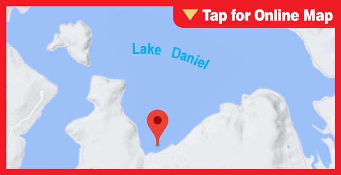 Daniel Reservoir: South Shoreline