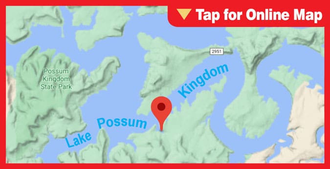 Lake Possum Kingdom: Dean’s Point