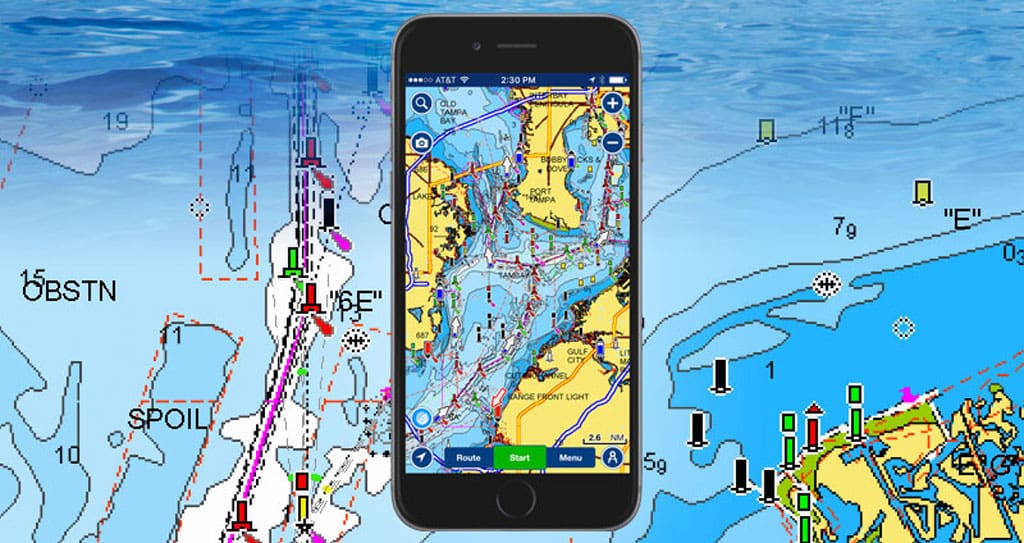 Navionics mobile app