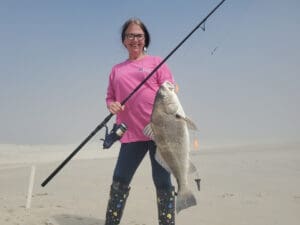 surf fishing