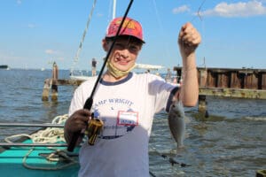 kid fishing