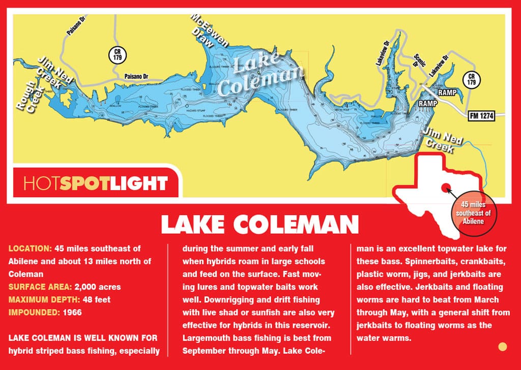 Lake Coleman, Texas