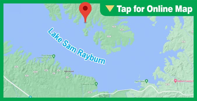 Lake Sam Rayburn: Norris Creek