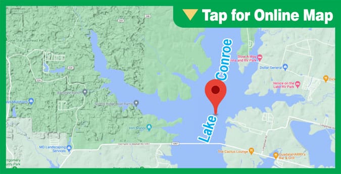 Lake Conroe: Main Lake