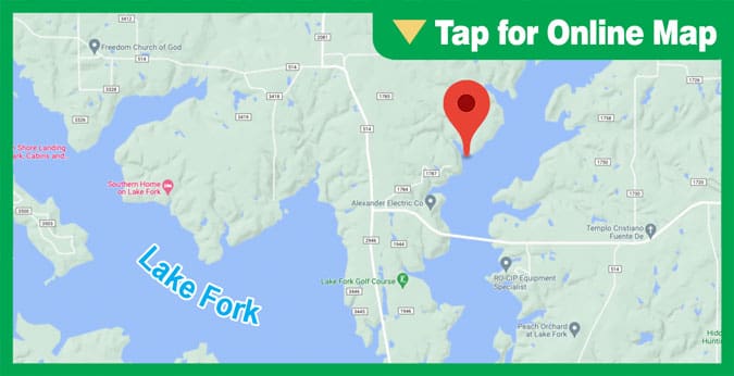 Lake Fork: Main Lake Creeks