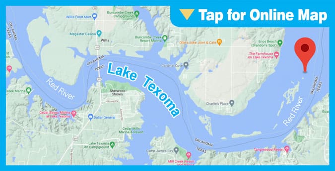 Lake Texoma: North End & Washita Point