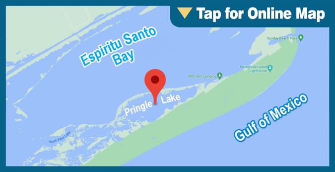 Espiritu Santo Bay: Pringle Lake