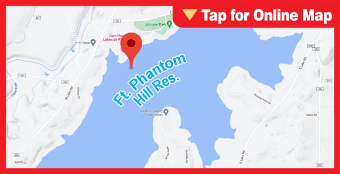 Fort Phantom Hill Res: Main Lake