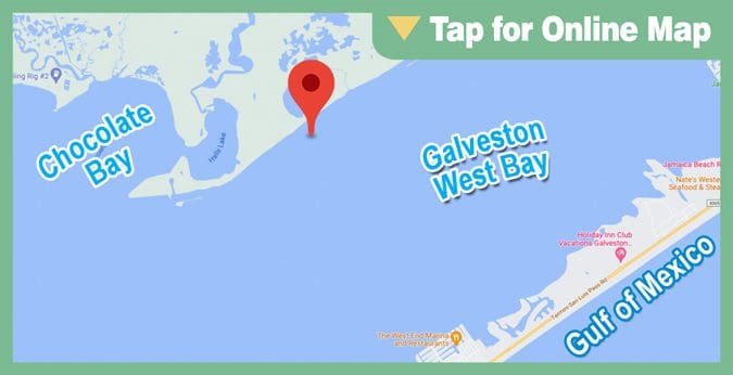 Galveston West Bay: Cow Bayou