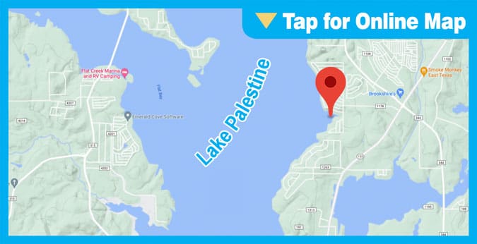 Lake Palestine: County Line Area