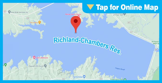 Richland Chambers Lake: Pelican Island