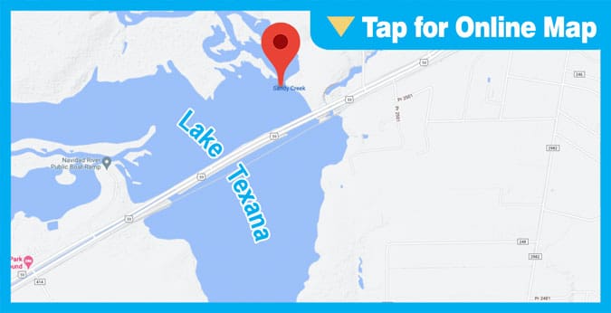 Lake Texana: Sandy Creek