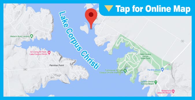 Lake Corpus Christi: Goat Island