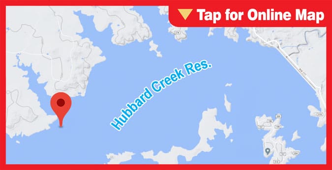 Hubbard Creek Reservoir: Shoreline