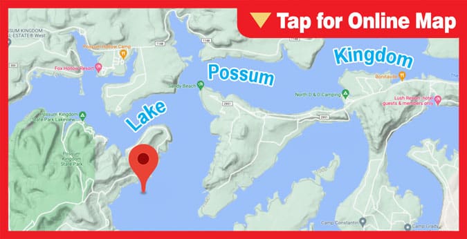 Lake Possum Kingdom: Bass Island
