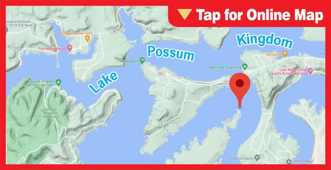 Lake Possum Kingdom: Stump Patch