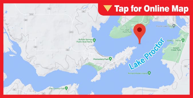 Lake Proctor: Promontory Point