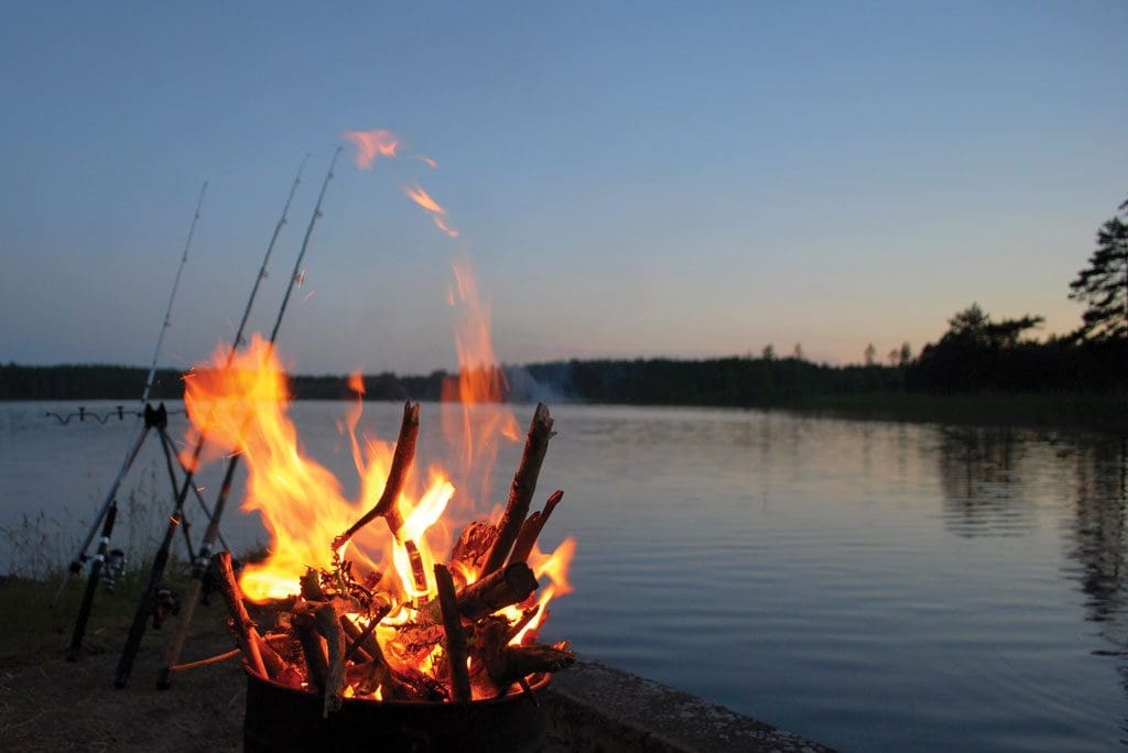 Campfires should never be left unattended.