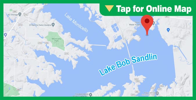 Lake Bob Sandlin: Pump Station Area