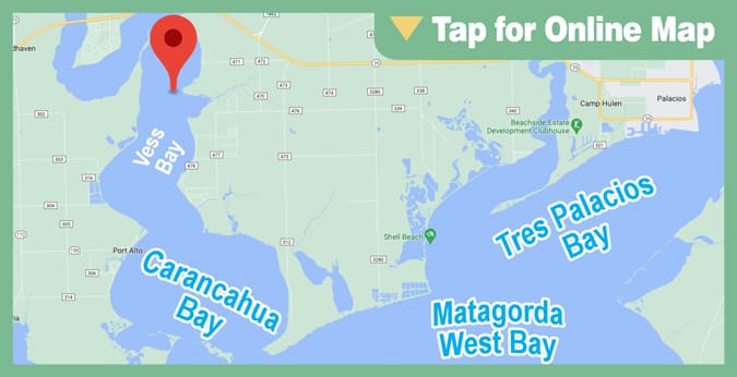 Carancahua Bay: Pipeline