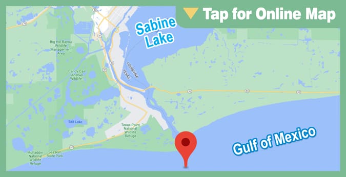Sabine Pass: Jetties