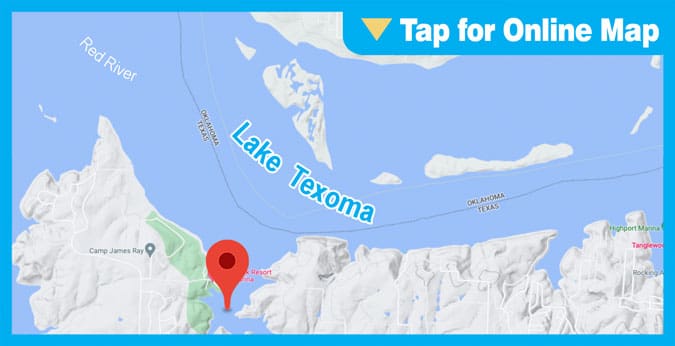 Lake Texoma: Texas Flats and Mill Creek Flats