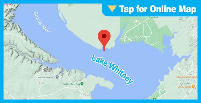 Lake Whitney: Striper Point / Whitney Hump