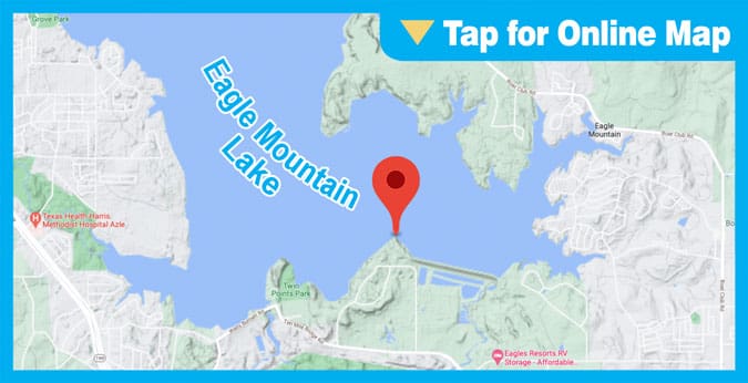 Lake Eagle Mountain: Deep rocks
