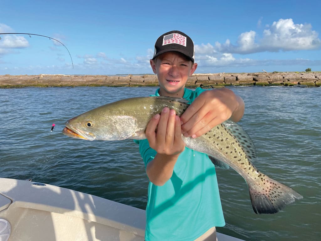 New size limits seem to be helping the Matagorda trout fishery.
