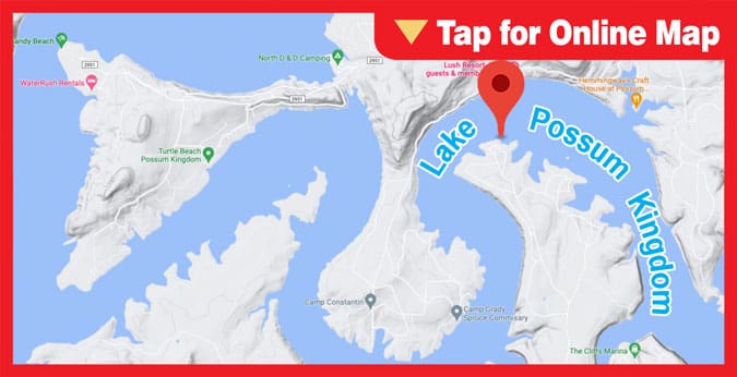 Lake Possum Kingdom: Gaines Bend