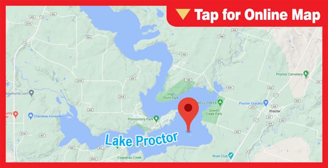 Lake Proctor: Main Lake